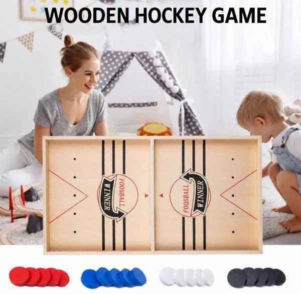 Wooden Slingshot Game with Elastic for Two Players - view 6