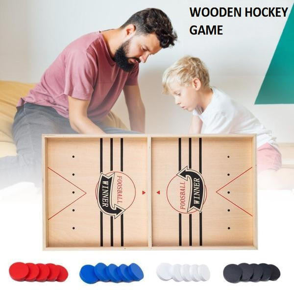 Wooden Slingshot Game with Elastic for Two Players - view 10