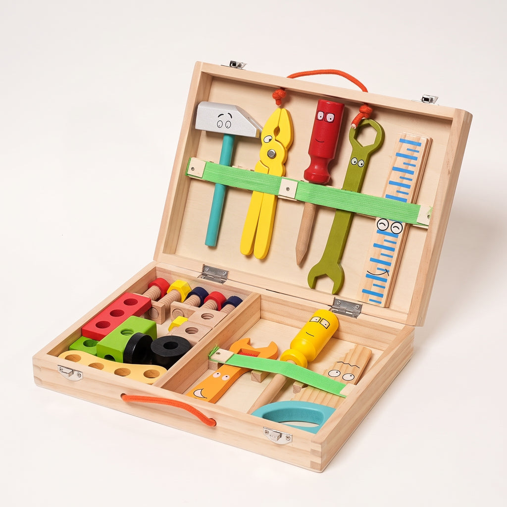 Montessori Wooden ToolBox