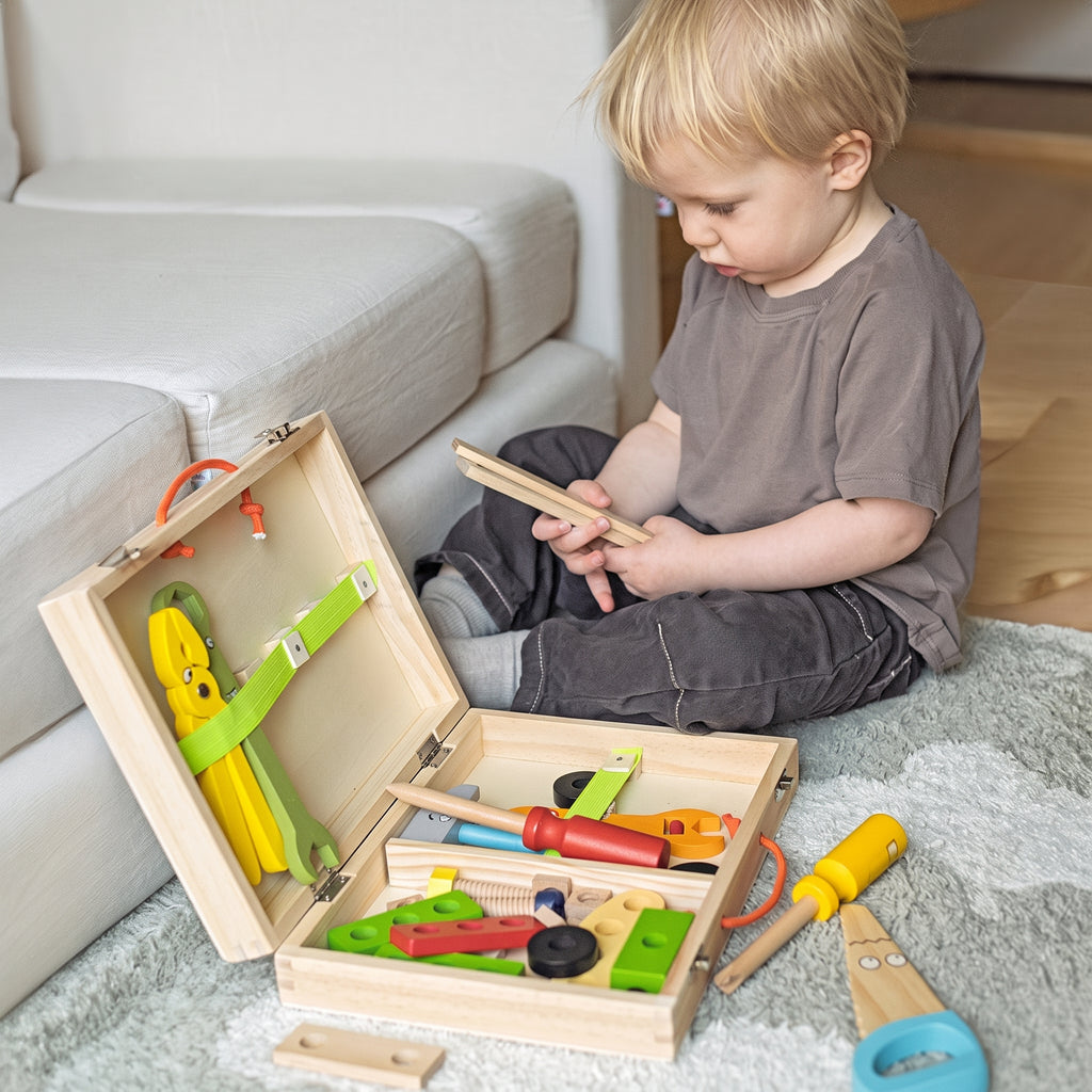 Montessori Wooden ToolBox