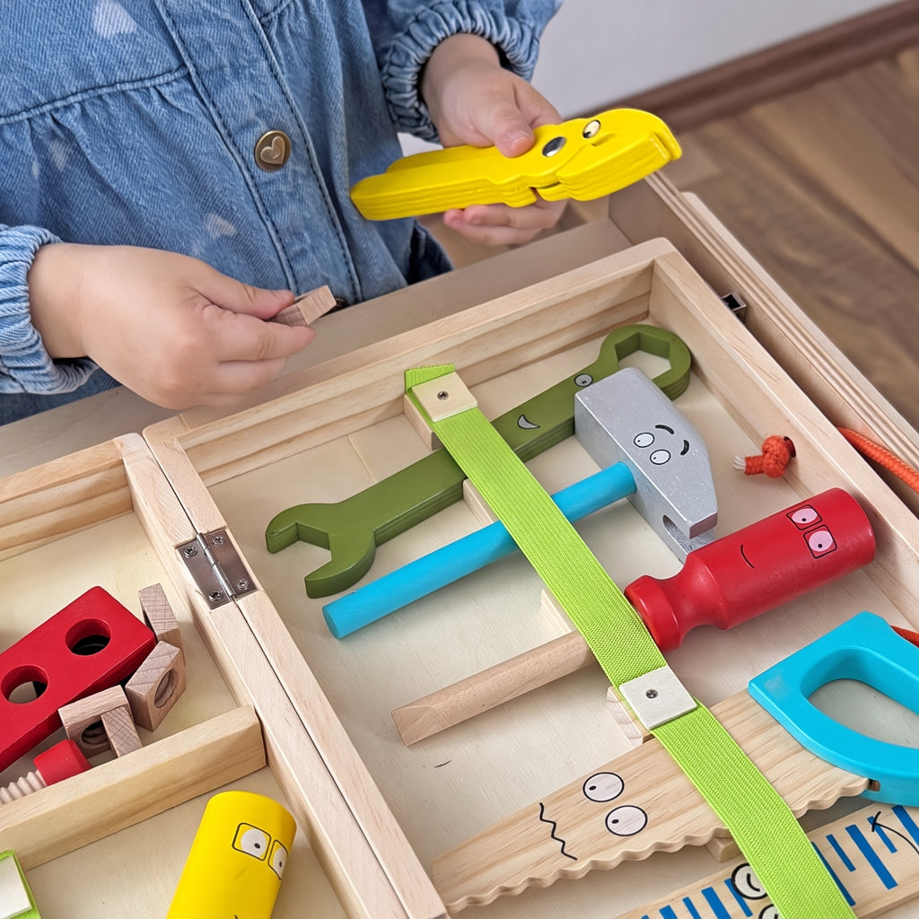 Montessori Wooden ToolBox